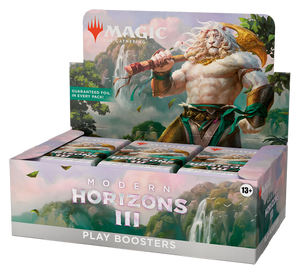 PRE-ORDER -Magic: The Gathering Modern Horizons 3 Play Booster Box - 36 Packs (504 Magic Cards)