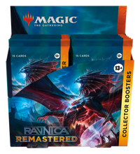 Load image into Gallery viewer, Magic: The Gathering Ravnica Remastered Collector Booster Box - 12 Packs (180 Magic Cards)
