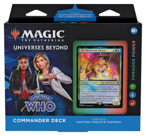 PRE-ORDER - Magic: The Gathering DOCTOR WHO COMMANDER DECK - PARADOX POWER