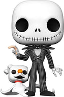 Funko Pop! Disney: The Nightmare Before Christmas - 10 Inch Jack Skellington with Zero - Blind Eternities Games and Hobby Shop